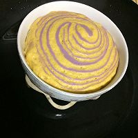 健康朝食--南瓜紫薯发糕的做法图解9