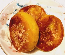 外酥內软红豆沙南瓜饼的做法