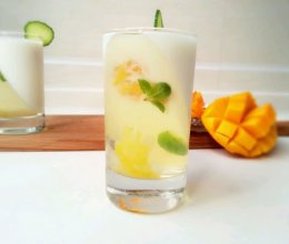 蜂蜜柠檬果冻佐芒果酸奶——独家首创的做法