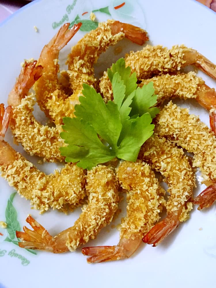 炸虾的做法图解4