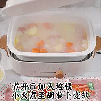 这个蔬菜培根汤，也太适合春天了吧!的做法图解5