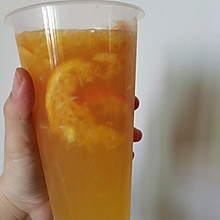 橙香十足的橙子茉莉绿茶