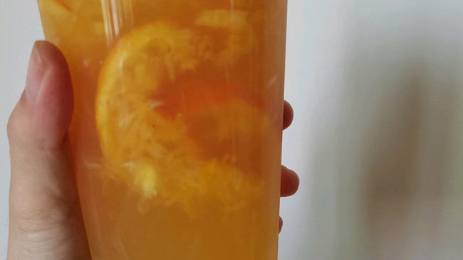 橙香十足的橙子茉莉绿茶的做法