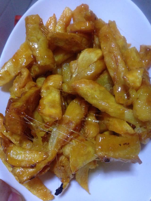拔丝地瓜的做法图解4
