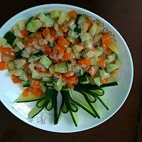 蔬菜沙拉+#丘比沙拉汁#的做法图解10