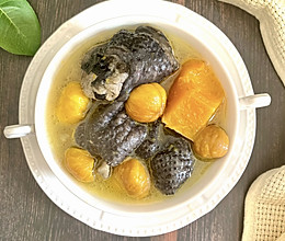板栗南瓜乌鸡汤的做法
