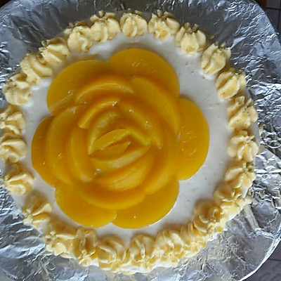 黄桃水果蛋糕