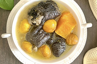 板栗南瓜乌鸡汤