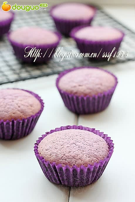 紫薯杯子蛋糕的做法