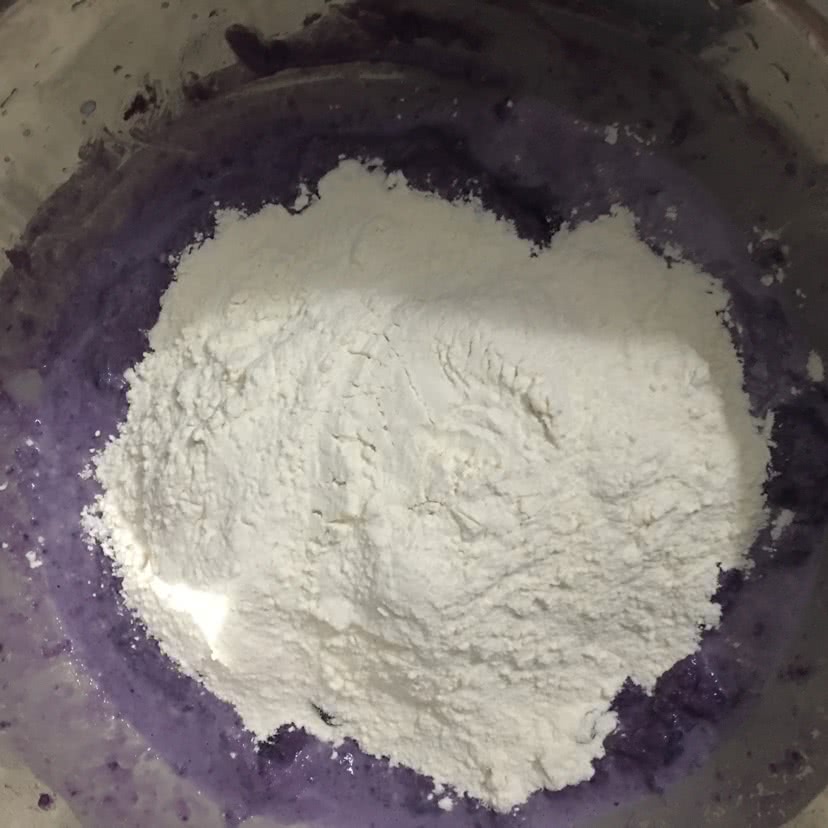 紫薯馒头的做法图解5
