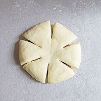 花朵豆沙面包的做法图解8