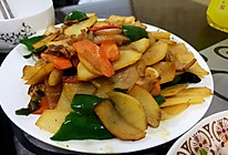多彩黑椒土豆片的做法