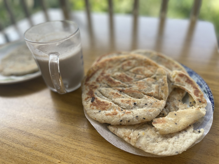 芝士蛋黄煎饼的做法