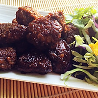 极品黑椒牛肉粒#德国miji爱心菜#的做法图解12