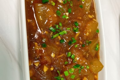 绝好吃的红烧冬瓜