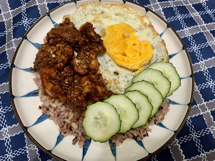 减脂期 照烧鸡腿饭的做法