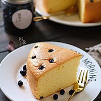 蓝莓戚风蛋糕#长帝烘焙节（半月轩）#的做法图解16
