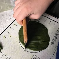 抹茶饼干的做法图解5