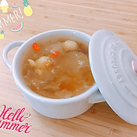 夏季冰饮|银耳莲子桃胶糖水的做法图解5