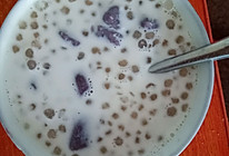 牛奶紫薯芋圆西米露的做法