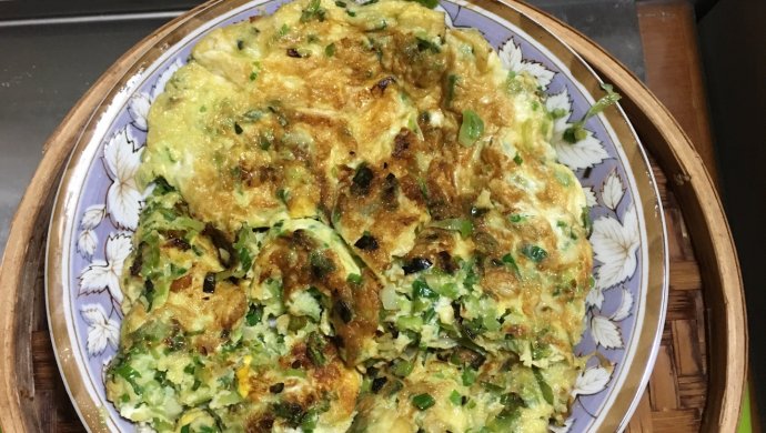 小葱炒鸡蛋