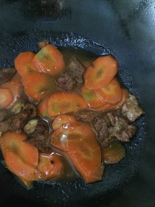 胡萝卜炒肉片的做法图解6