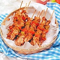 孜然香辣烤肉串的做法图解8