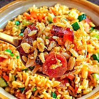 腊味炒饭的做法图解16