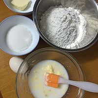 红豆手撕面包的做法图解1