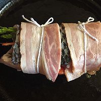 培根烤鱼暖沙拉的做法图解7