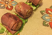 培根肉松卷的做法