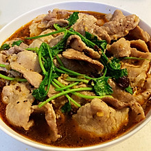 家庭版水煮肉片