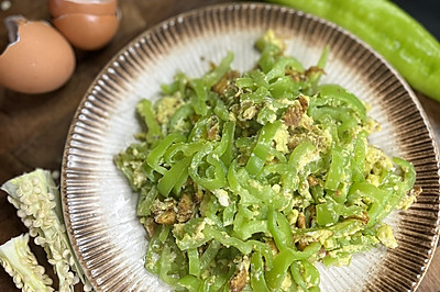 10分钟搞定下饭菜，尖椒炒鸡蛋！