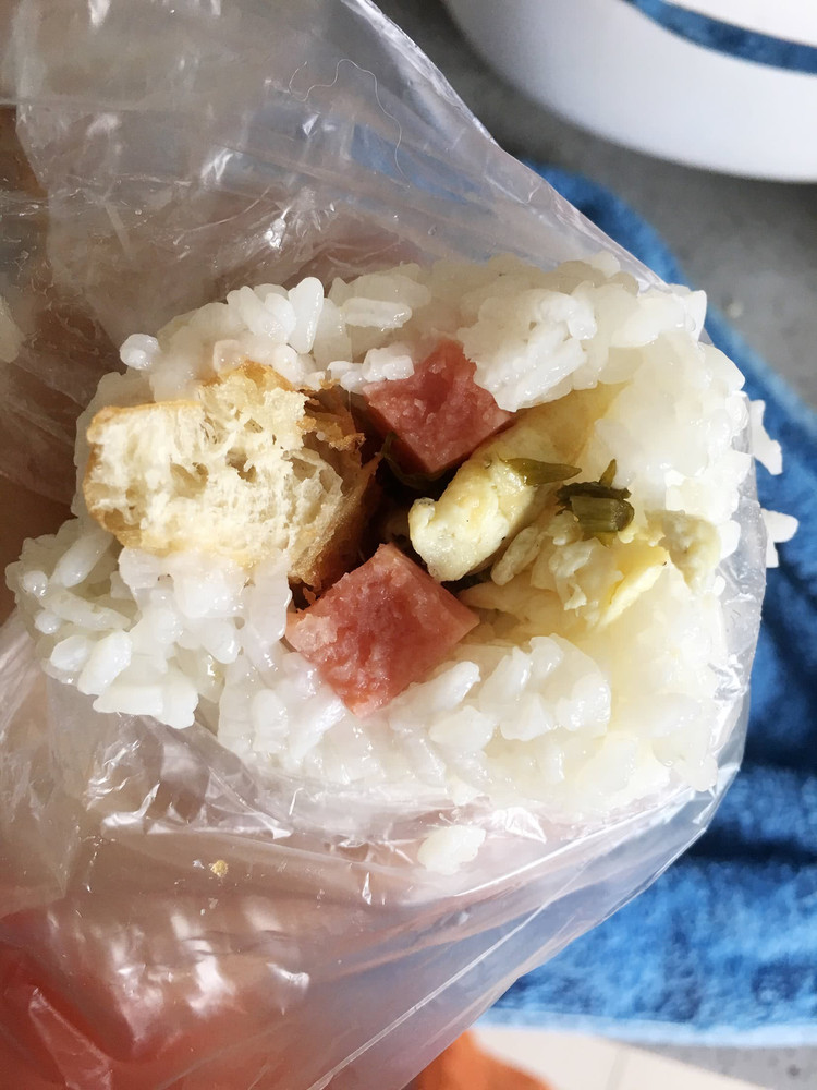 糍饭团的做法