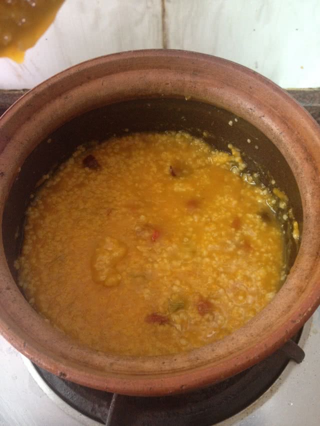 南瓜小米粥