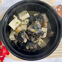 #最是家乡味 冬至大如年#豆腐炖乌鸡汤的做法图解9