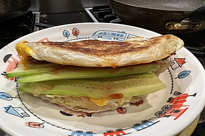 培根手抓饼