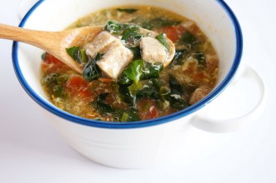 ★芙蓉鲜蔬肉肉汤★快手汤羹