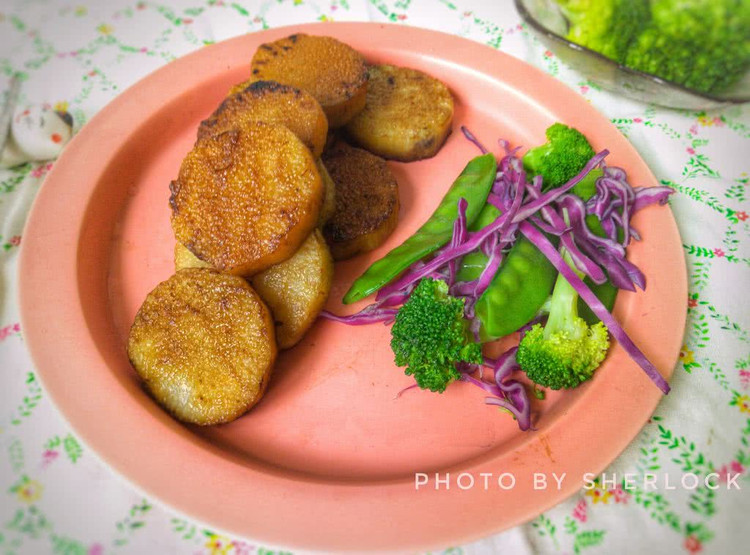 【复刻深夜食堂】煎山药的做法