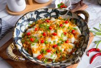 #解腻开胃就吃它#超级下饭的蒜蓉金针菇粉丝巴沙鱼的做法