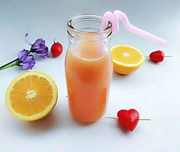 橙子圣女果汁#爱的周年庆#的做法