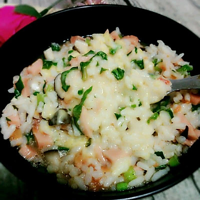 芝士烫饭