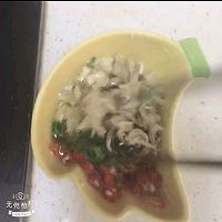 #春日时令，美味尝鲜#鲜贝汁蒸腐丝的做法图解3