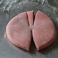 网红粉红蝴蝶结豆沙面包（老夫的少女心啊）的做法图解6