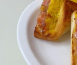 黑松露芝士虾滑烤吐司的做法