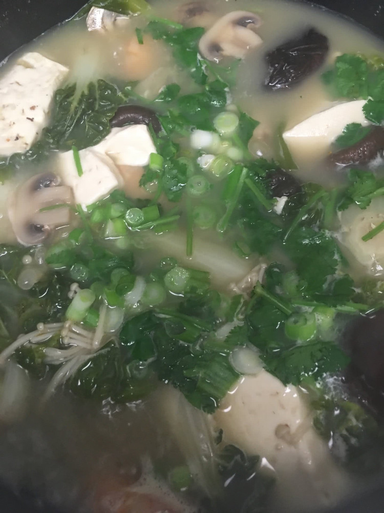 海鲜豆腐汤的做法