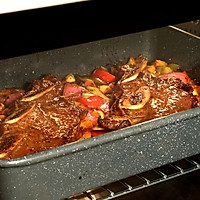 【嫩烤黑椒牛仔骨】——COUSS CO-787M智能烤箱出品的做法图解8