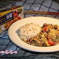 蔬菜咖喱牛腩饭#好侍百梦多咖喱#的做法图解10
