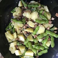 四季豆土豆饭的做法图解6