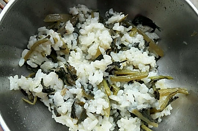 酸菜干饭